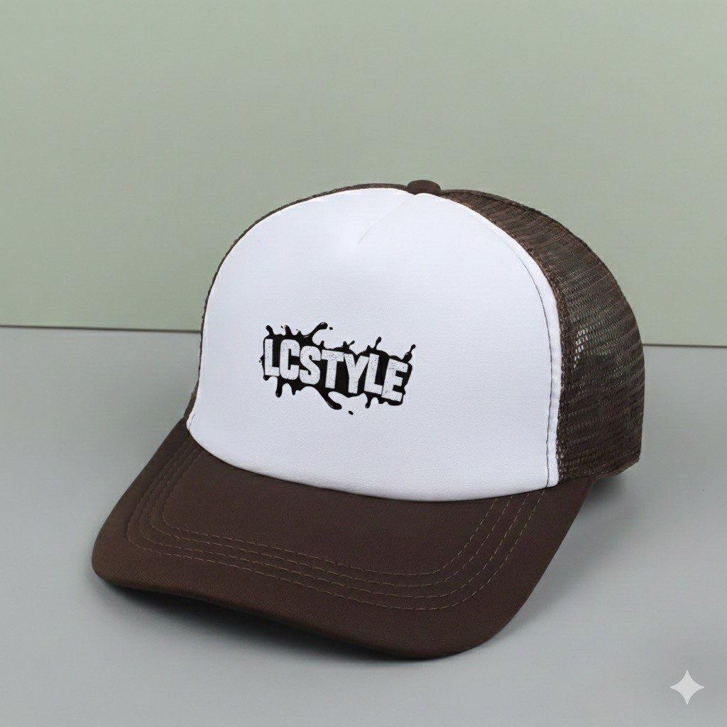 LC. Style Splash Brown Cap